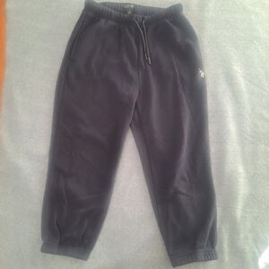 U.S. Polo Assn. Women's  Fleece Jogger Sweatpants - Navy Blue